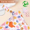3Pcs Waterproof Wet Dry Bag Zippered Portable Travel Reusable Sanitary Storage Baby Diaper Nappy Bag Stroller Carry Handle Bag