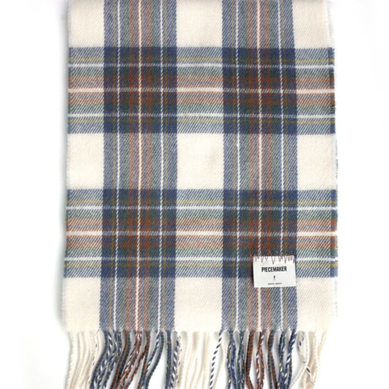 PIECEMAKER CHECK BLEND MUFFLER S (BROWN)