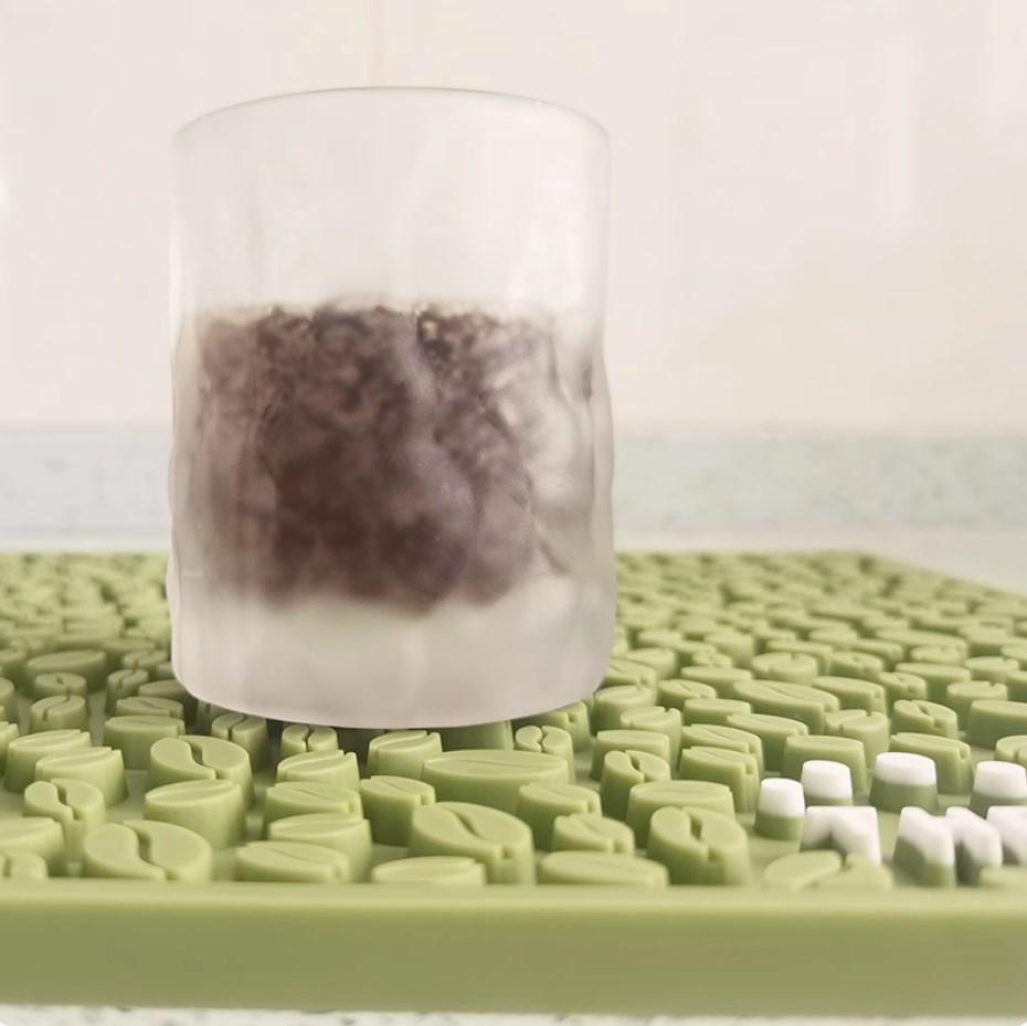 Coffee bar non-slip mat milk tea catering storage mat Household kitchen table mat matching equipment shock absorber bar coaster