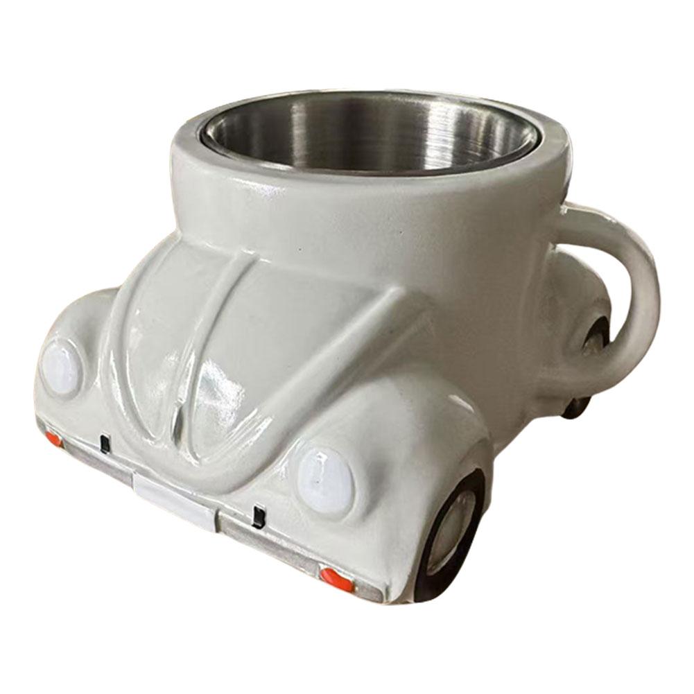 150ml Car Shaped Coffee Mug Stainless Steel Car Lovers Coffee Cup Novelty Drinkware For Men Boyfriend Dad Gifts