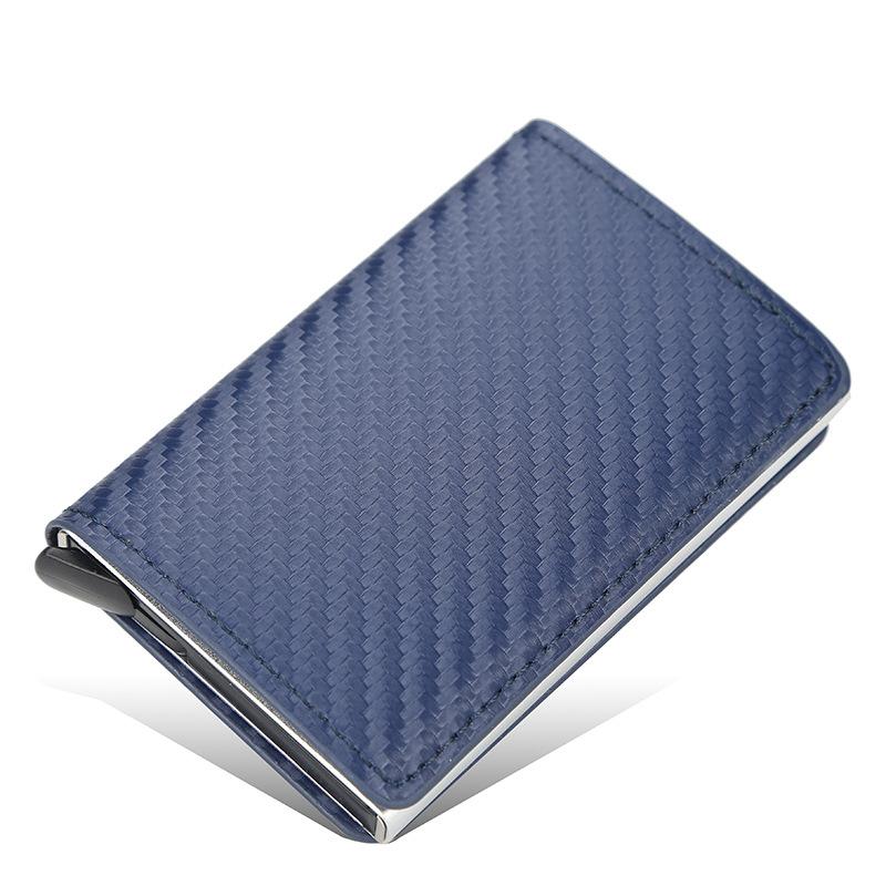 Baellerry European and American Style Men's Vintage Fashion Card Bag Rfid Blocking Card Holder Multifunctional Short Wallet