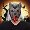 Halloween Spooky Werewolf Mask Weird Realistic Breathable Latex Scary Mask for Halloween Party Accessories
