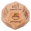 Date Night Dice,Food Decision Dice,Date Night Wooden Dice Game For Couples, Wood Reusable Couple Dice,Funny Anniversary Date