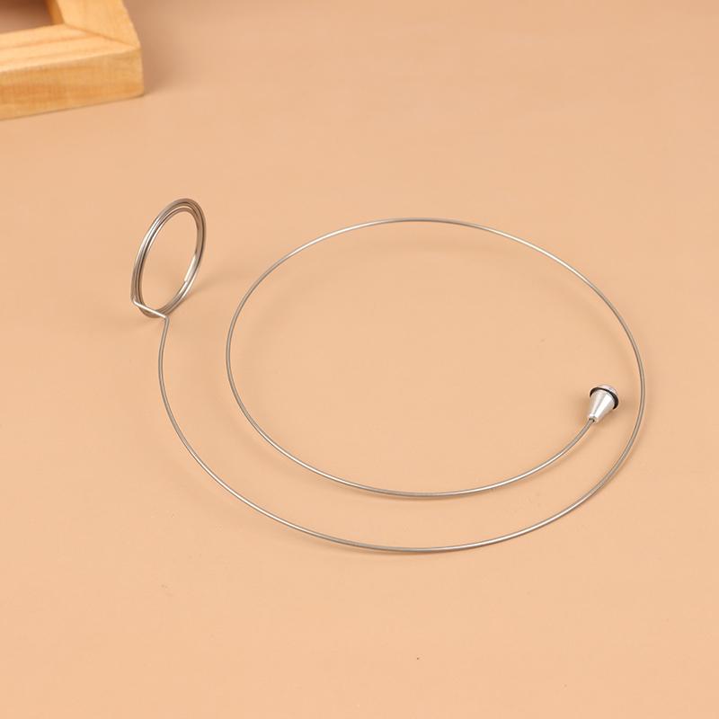1Pc Stainless Steel Wire Eye Loupe Eyeglasses Holder Watch Repair Easy To Stuck Magnifier Eyepiece Steel Ring Accessories