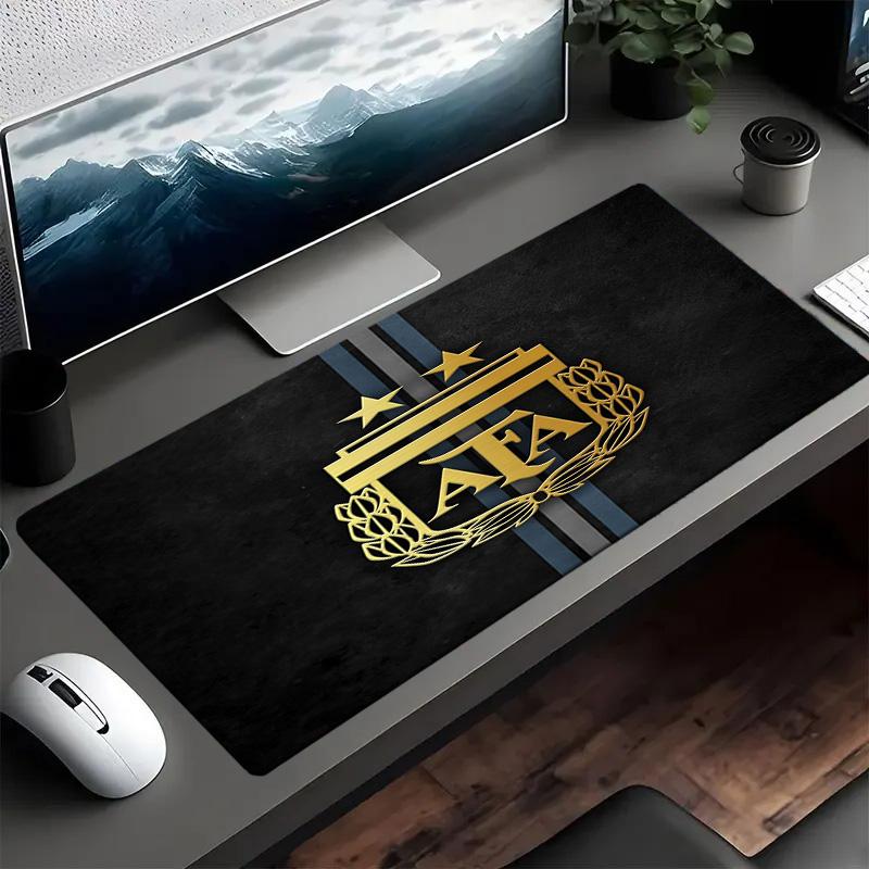 Argentina Football Crest Mouse pad Mouse pad, Gaming Mouse Pad, keyboard pad, Desk Decor for computer notebook Fan Gift Birthday Gift