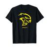 Dodge Hellcat Official Licensed Yellow T-Shirt for Car Enthusiasts