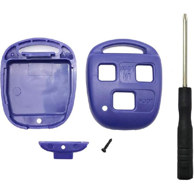 Replacement Key Fob Cover Fit for Lexus ES GS GX Is LS LX RX SC ES300 ES330 GS300 GS400 GS430 GX470 IS300 LS400 LS430 LX470 Keyless Entry Key Fob