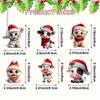 Vintage Acrylic Sign, Charming Acrylic Reindeer Baby Car Decoration Holiday Gift Christmas Xmas Tree Pendant Hanging Ornament, Perfect for Home