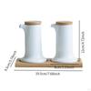 Ceramic Seasoning Bottle Japanese Soy Sauce Dispenser Kitchen Supplies Oil and