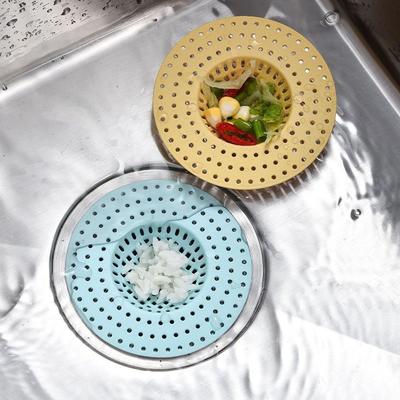Plastic Kitchen Sink Filter Strainer Sewer Filtering Net Stopper Floor Drains Hair Catcher Waste Collector for Home Accessories