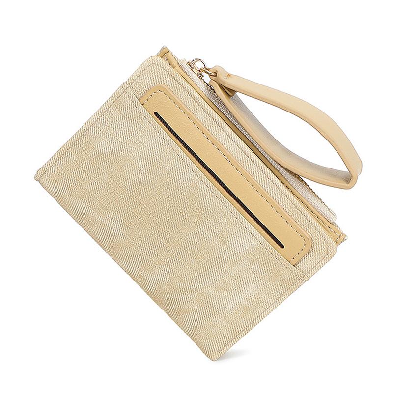 New Design Women'S Short Wallet With 8 Card Slots & Zipper Coin Pocket - Blocking Multi-Function Purse