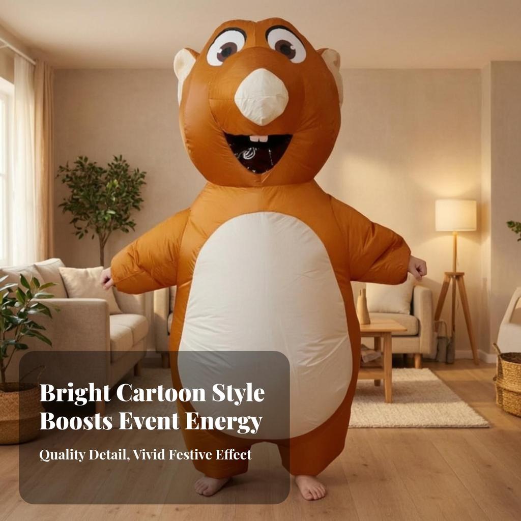 Inflatable Costume Grown-up Cartoon Cute for Cosplay Parties