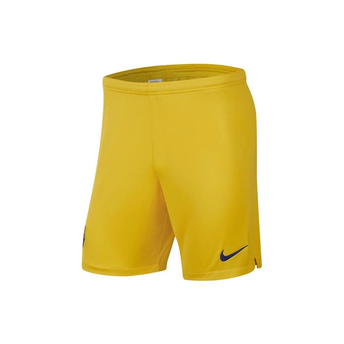 

New Nike Casual Shorts Men s Yellow AJ5705-726 S