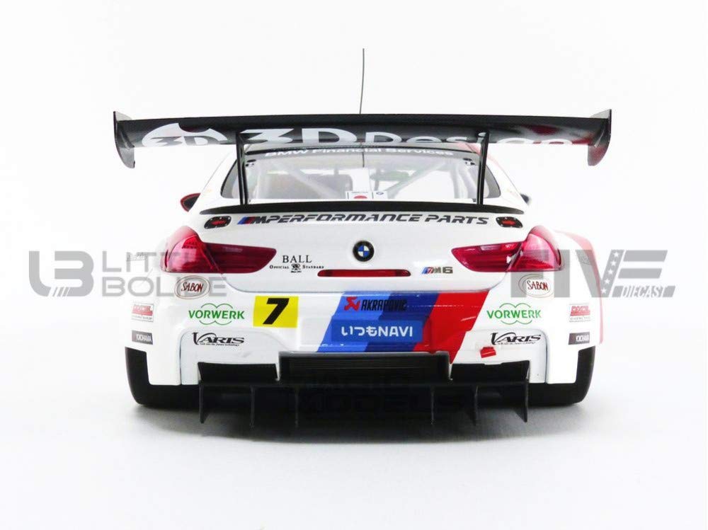 Minichamps scale BMW M6 GT3 2016 Super GT Championship Ara 1/18 #7 J. Muller/Seiji