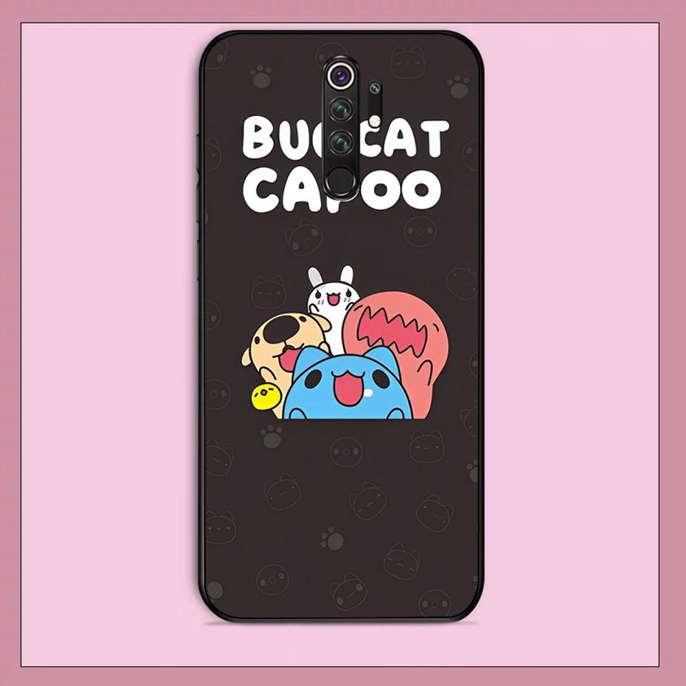 Bugcat Capoo Cartoon Phone Case For Redmi Note 4 X 5 A 6 7 8 Pro T 9 Pro 9S 10 Pro 11 Pro 11S 11Epro PocoM3pro