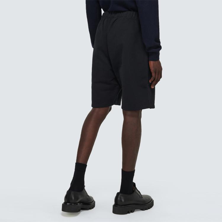 Amiparis Ss21 Pattern Printed Loose Sports Shorts Men shorts Black SPEE21HJ328-001
