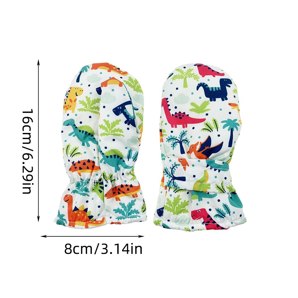 1 Paar Kinder Schnee Ski Handschuhe Winddicht Wasserdicht Winter Outdoor Sportarten Reiten Radfahren Klettern Angeln Skifahren Eislaufen Fäustlinge