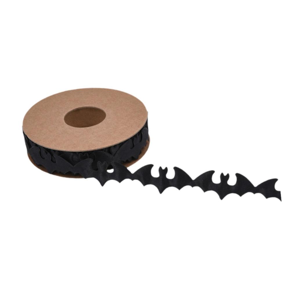 Halloween Ribbon DIY Crafts Spooky 10M Gift Multipupose Decorative Craft Ribbon