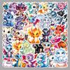 50 Waterproof Cute Flying Dragon Stickers - Cartoon Western Dinosaurs & Little Animals for Water Bottle Decoration