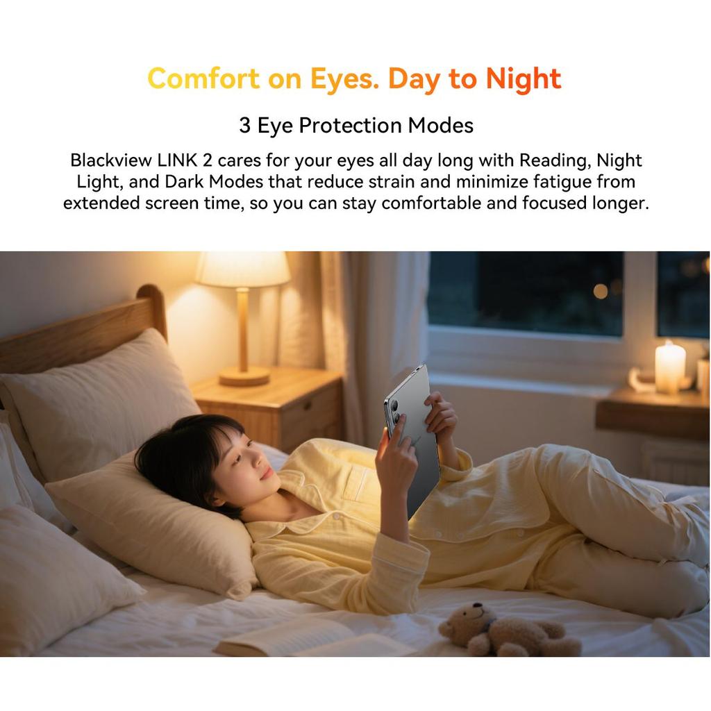 Blackview LINK 2 12.7-Inch Tablet Android 15 ,12GB RAM 256GB Memory,Large Display Widevide L1,Octa-core G100, 5000mAh