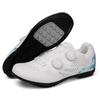 Scarpe da Ginnastica da Ciclismo su Strada Professionale Scarpe da Bici in Gomma Suola SPD MTB Piatta da Corsa Velocità Trail Mountain Bicicletta Calzature Pedale Sport