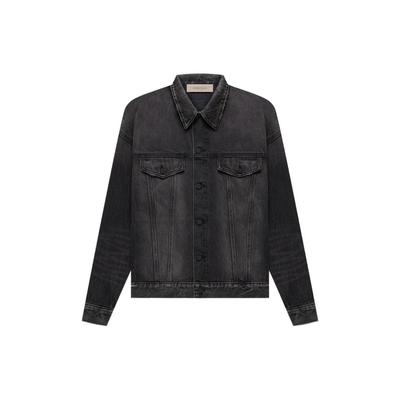 Fall Season Denim Jacket Men Jackets Black FOG-SS22-291