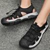 Fashion New Outdoor Men's Sandals Upstream Shoes Breathable Summer Aqua Shoes Rubber Air Mesh Sandals Wading Quick Drying Beach Sneakers