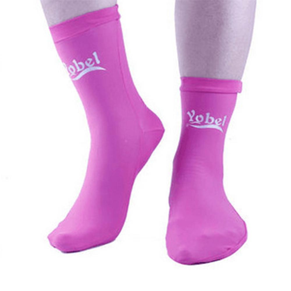 Water Sports Swimming Scuba Premium Lycra Fin Dive Socks Diving Snorkling Swimming Fin Boot Socks розовый