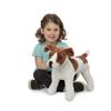 Melissa & Doug Giant Jack Russell Terrier - Lifelike Plush Dog (Over 12" Tall)