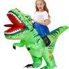 Parent-Child Dinosaur Inflatable Costume - Funny T-Rex Running Dragon Outfit