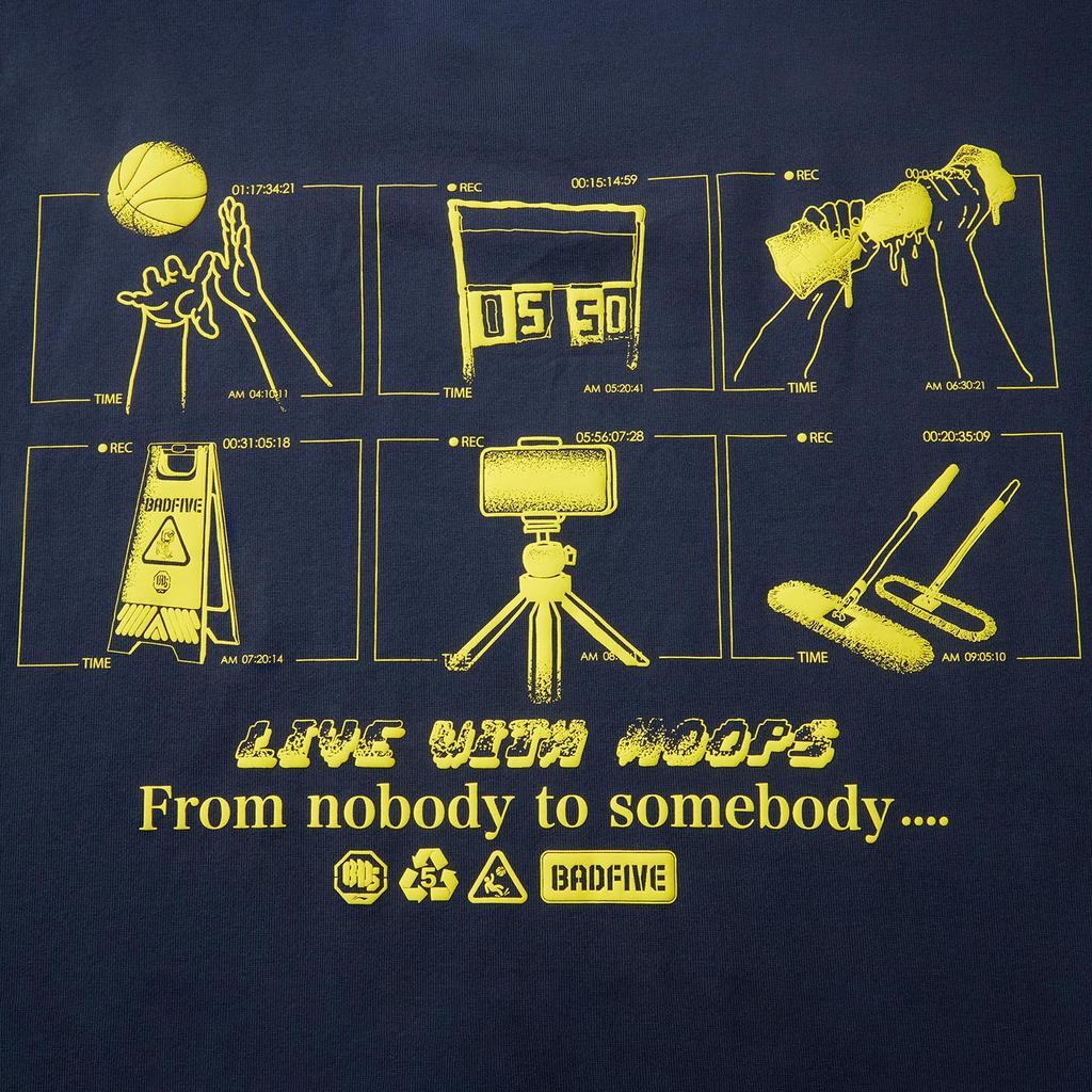 Li Ning Basketball Series Anti-Five Comfortable Casual Simple Versatile Round Neck Drop Shoulder Loose Breathable Short Sleeve T-Shirt AHSV027-8