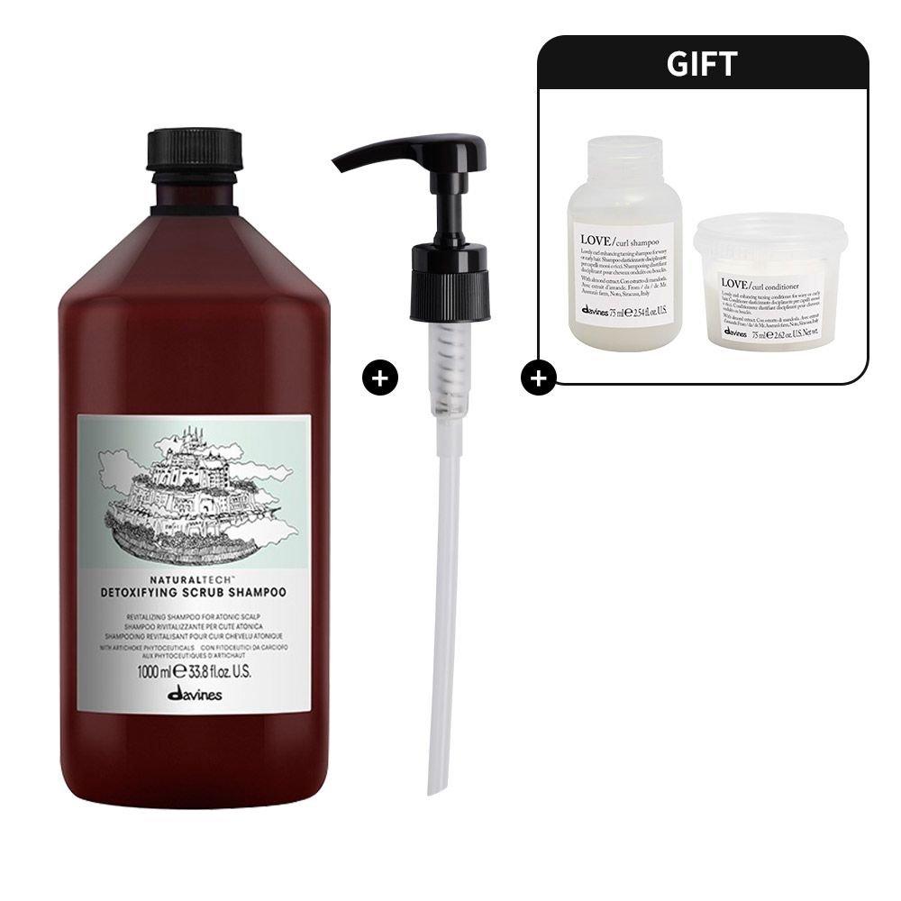 [Galleria Exclusive] Scrub Shampoo 1000ml (+Love Curl 2 Types)