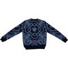 Versace Bluzy Męskie Granatowe Okrągły Dekolt Umiarkowane Inne 1019222-1A13830-5U960