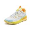 361 DVD1 Dinwiddie 1st Generation Cushioning, Wear Resistant Low Top Basketball Shoes Men's White Yellow 672311118-3