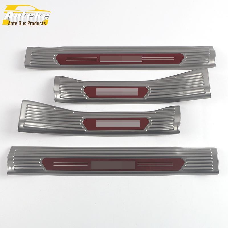 Compatible Stainless Steel Door Sill Trim for 2022 Lingfang - Welcome Pedal Decorative Sticker & Exterior Accessory
