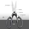 NuFeng Multifunctional Stainless Steel Kitchen Shears