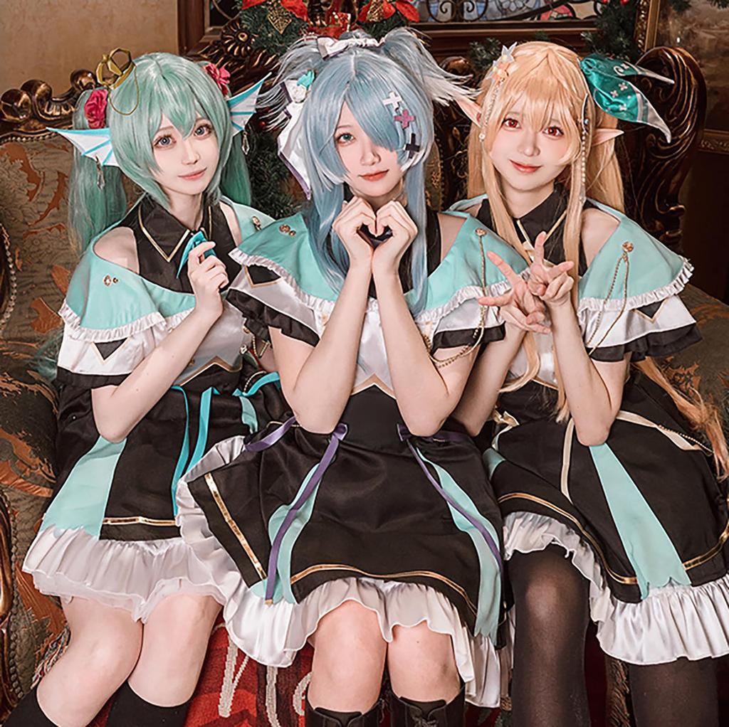 [Milky Time] Nijisanji Elly Lapendra Cosplay Halloween LazuLight