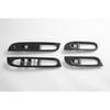 For BMW Mini 2025 2026 Car Accessories Carbon Fiber Style Door Window Armrest Cover Switch Panel Trim Molding Garnish