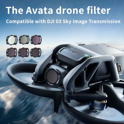 Verstellbarer Objektivfilter für DJI Avata O3 Sky End ND-Filterset Filter-Kit für Filter CPL NDPL MCUV Polarisator Kamera Zubehör
