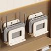 Carbon Steel Router Storage Rack Double-Sided Tape/Screw Wall-Mounted WiFi Fixed Shelf Multi-Functional STB Set-top Box Holder