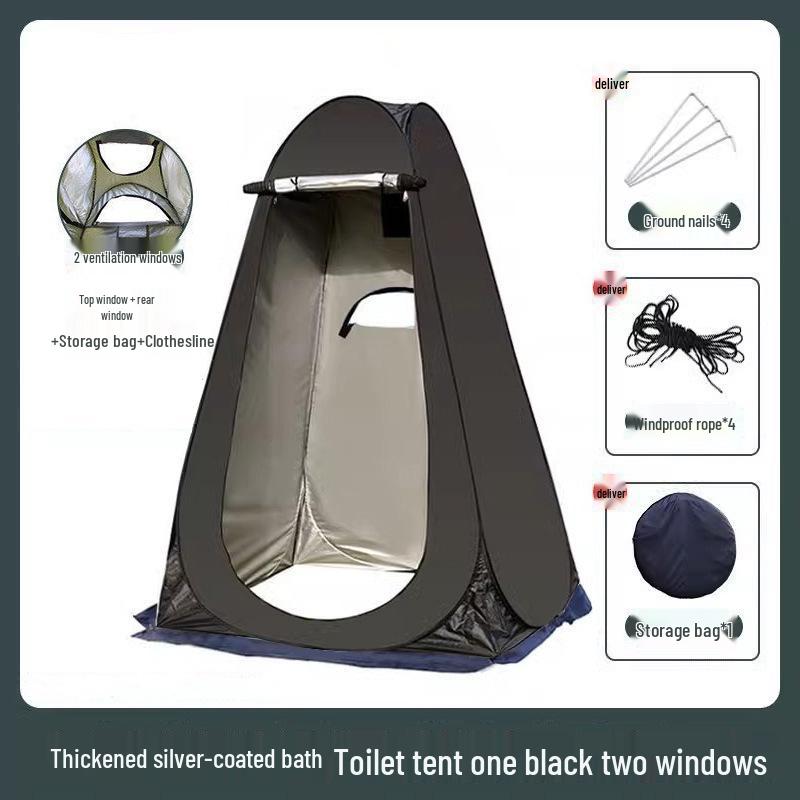

Портативная палатка-туалет и душевая для кемпинга на открытом воздухе - Бесплатная доставка Single 120*120*190cm