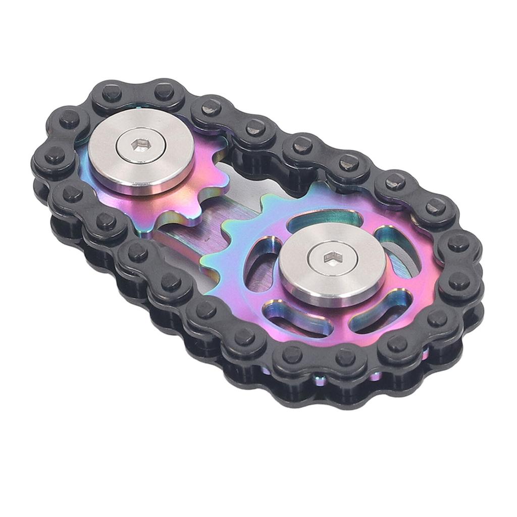 Sprocket Chain Gear Toy Decompression Pocket Size Multi Functional Sensory Linkage Bike Chain Gear