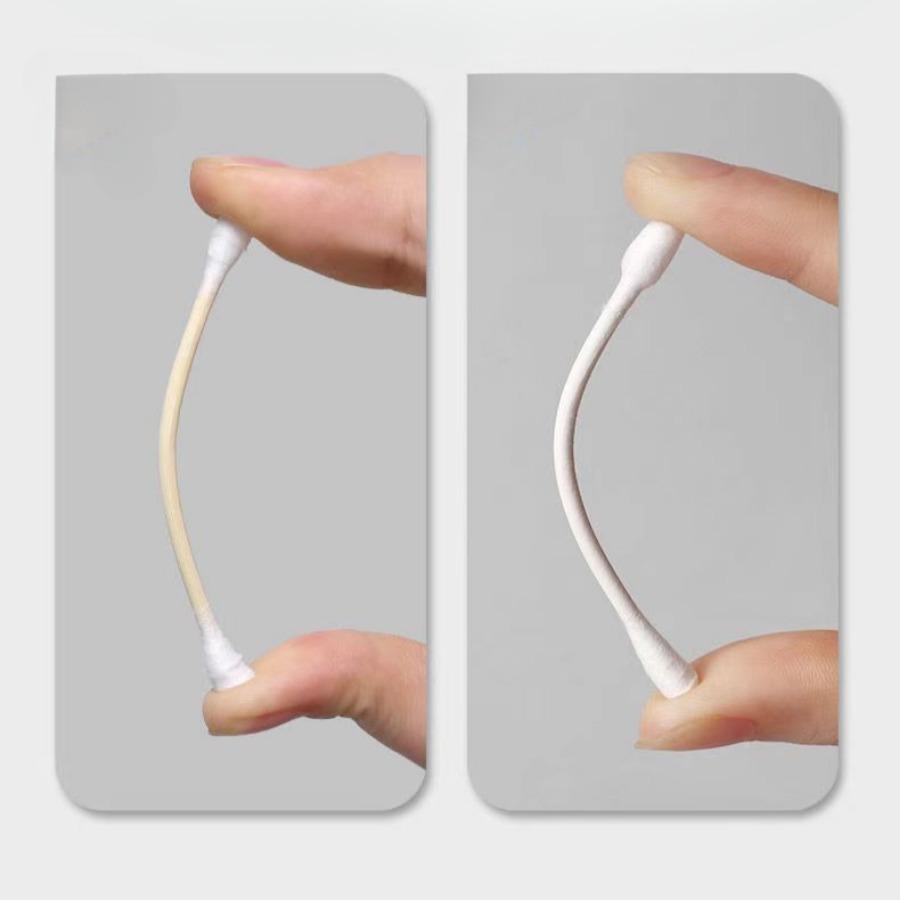 300pcs Double Head Cotton Swab Women Makeup Cotton Buds Tip for Wood Sticks Nose Ears Cleaning Health Care Tools