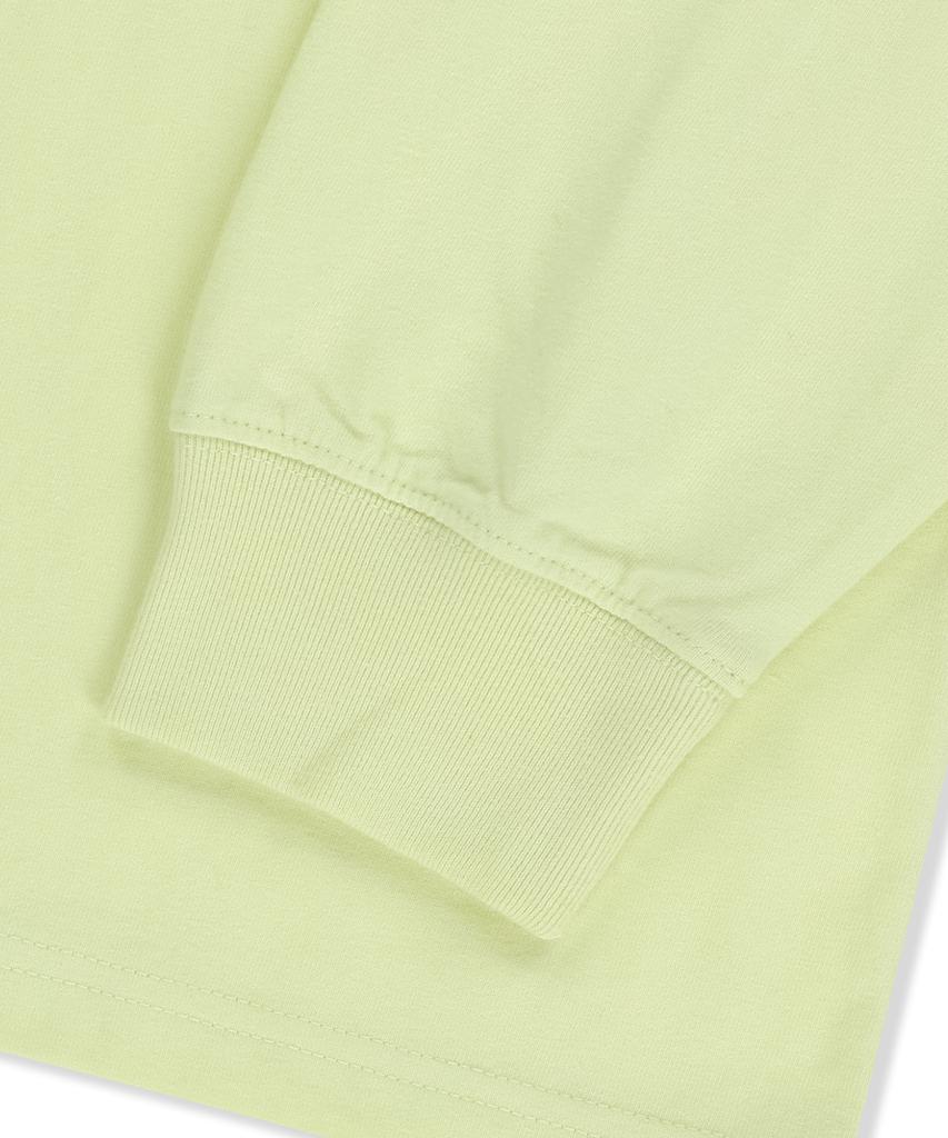 BROWNBREATH Patchwork Check Tag Longsleeve - Lime