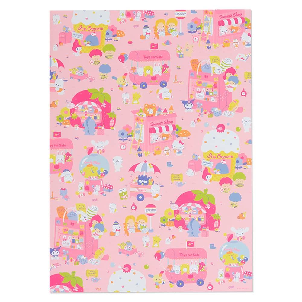 Sanrio Sanrio Sanrio Characters Wrapping Set 670111 (SANRIO) (SANRIO) (Fancy Shop)