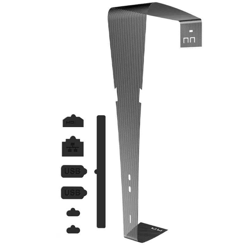 Mesh Protections Net Dust Cover for Console with Silicone Dust Plugs Middle Strips Heatsink Cover Gaming Accessories