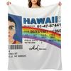 McLovin Fake ID Design Throw Blanket Personalized Gift Plush for winter For Sofa Thin Blankets