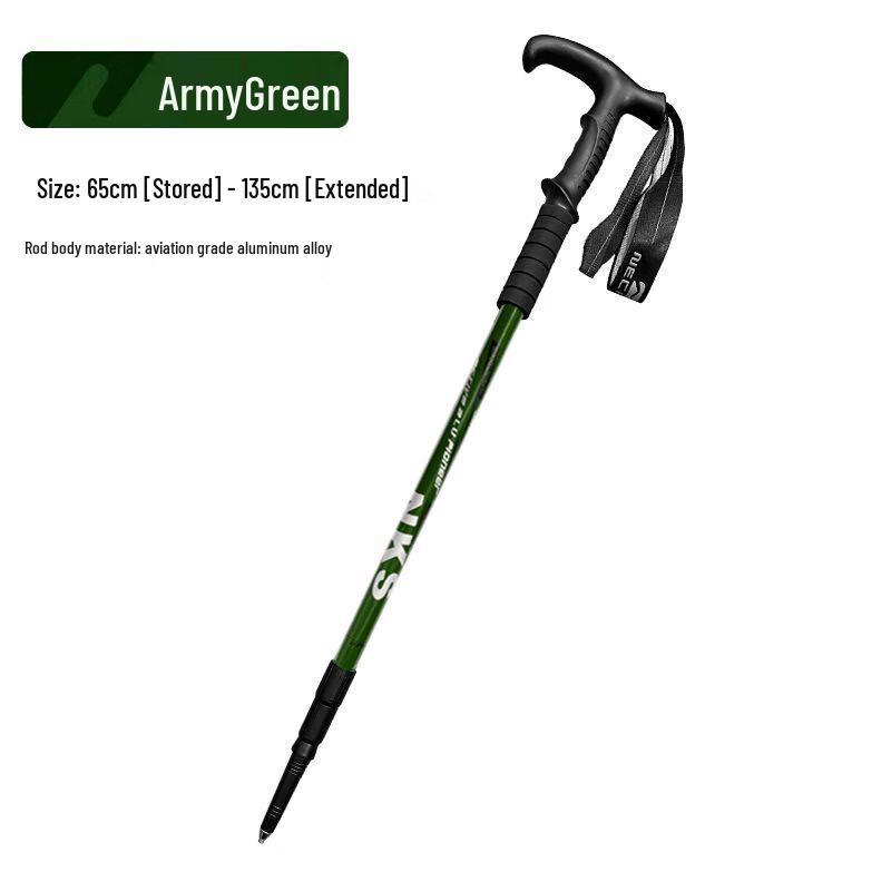 Reflec Shock-Absorbing Aluminum Trekking Pole