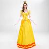 Halloween Costume Mario, Princess Peach Pink Pricess Stage Dress, Party Queen Dress