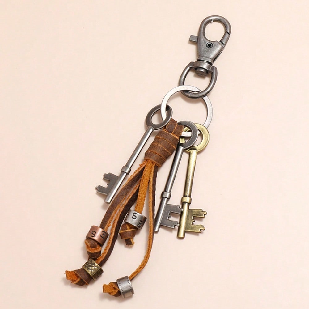 Retro Style Long Tassel Keychain Personalized  Performance Jewelry Keychain